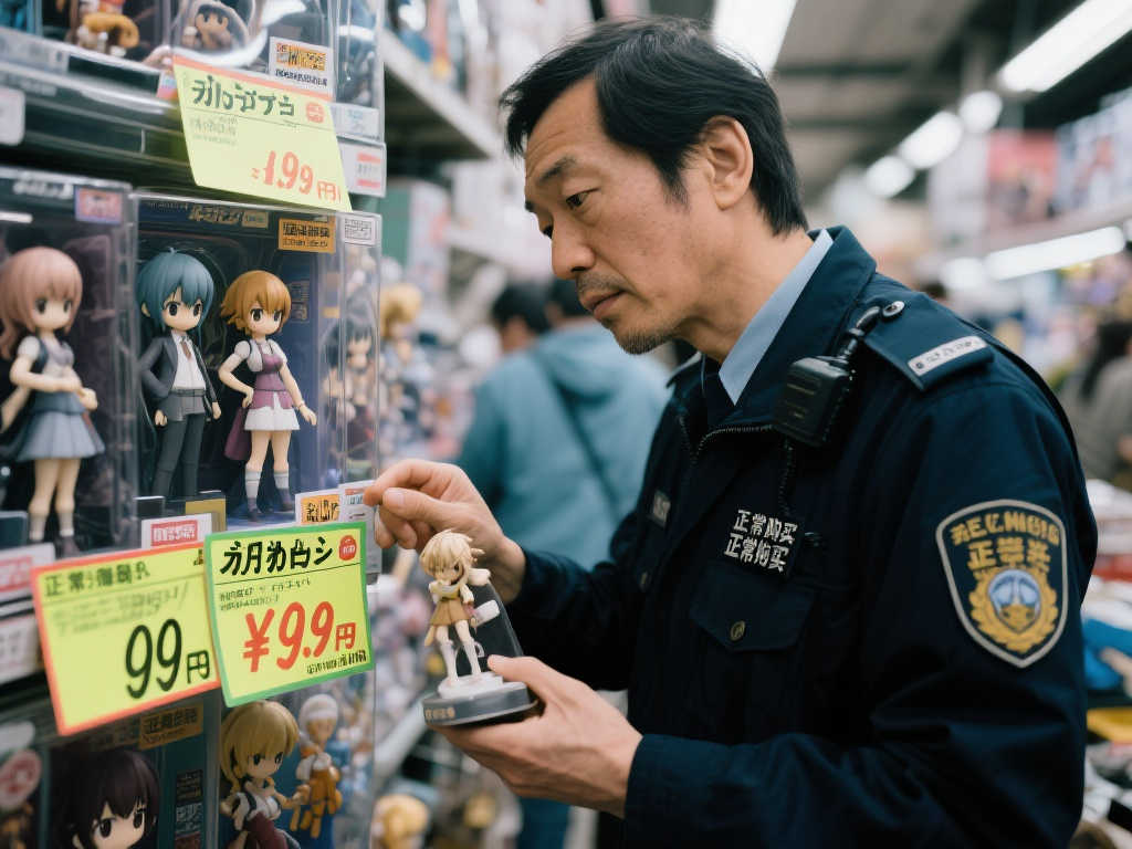 日本42岁无业男子利用低价标签欺骗购买手办 最终被捕