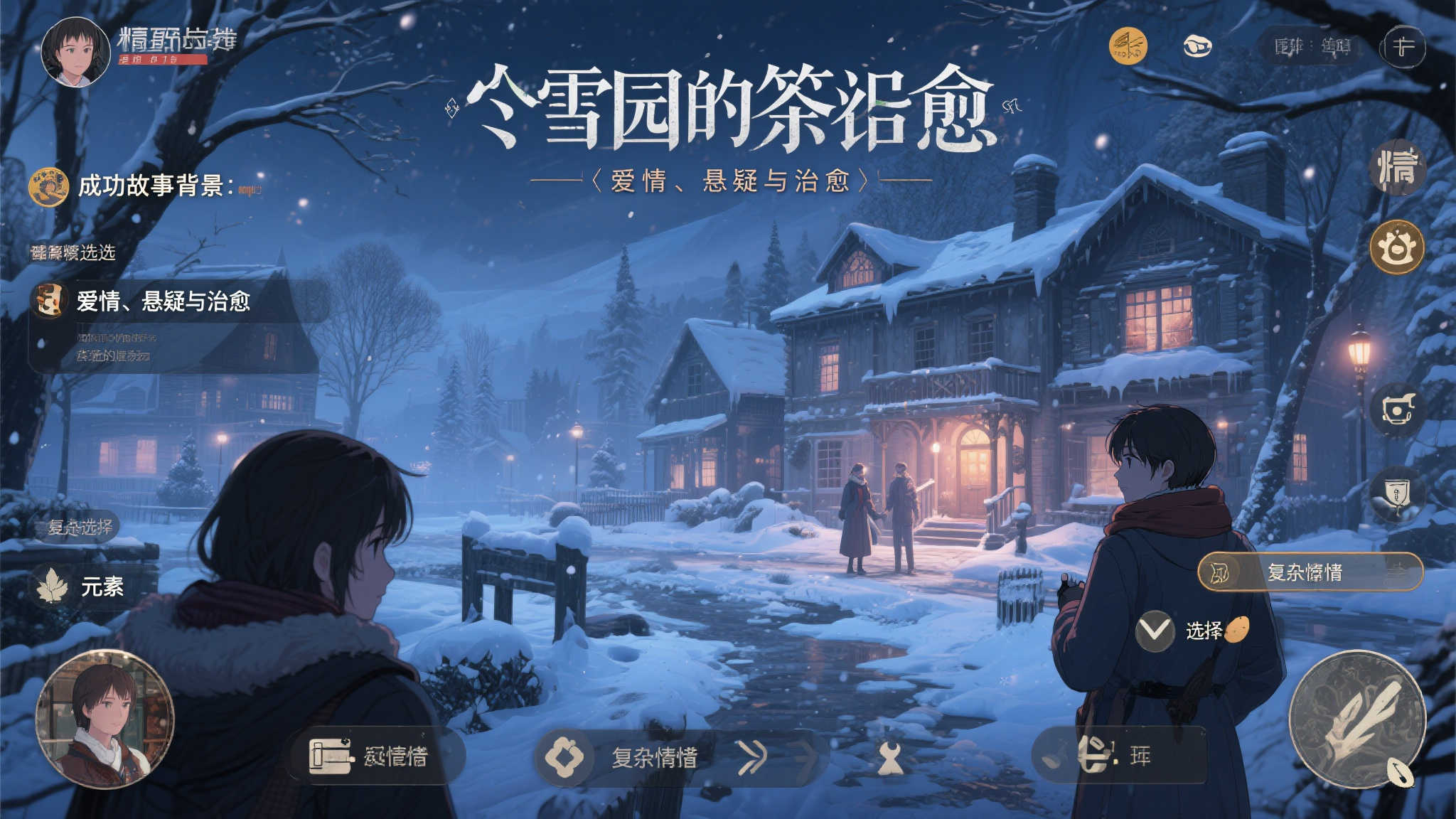 浪漫之旅开启!女性向恋爱手游〈冬园的祭奠〉11月13日上线 浪漫之旅开启!女性向恋爱手游〈冬园的祭奠〉11月13日上线