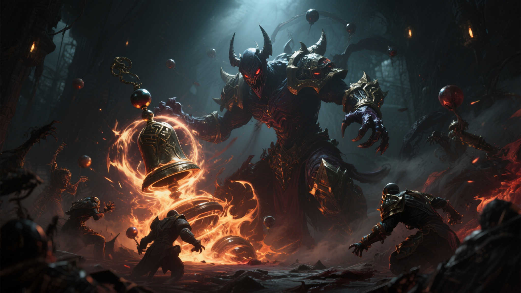 噩梦来袭！《黑夜君临》新Boss铃珠引众玩家惶恐